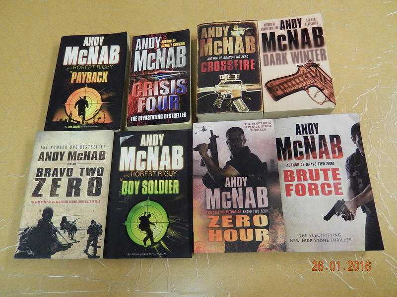 ANDY MCNAB Books