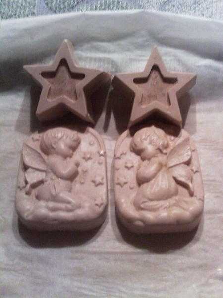 angel and stars soap