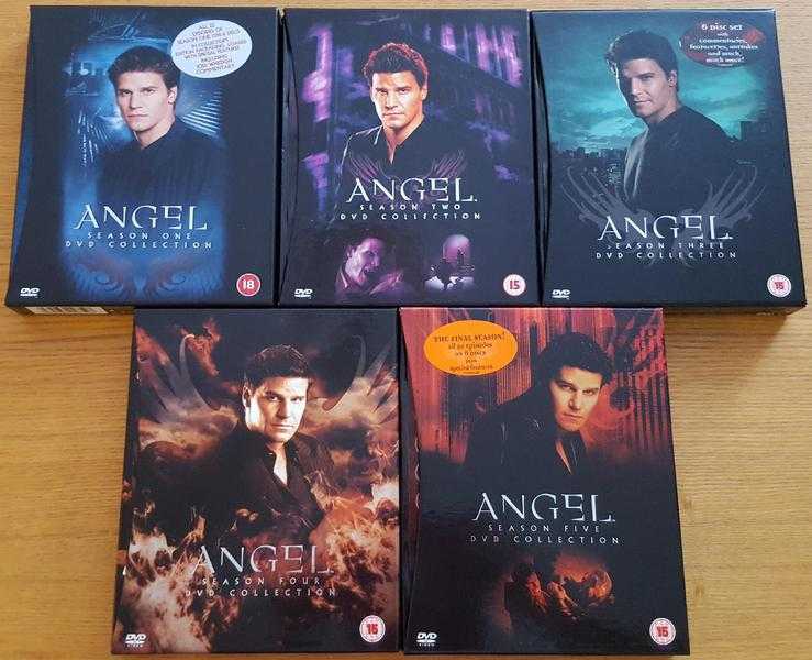 Angels 1- 5 DVDs set box