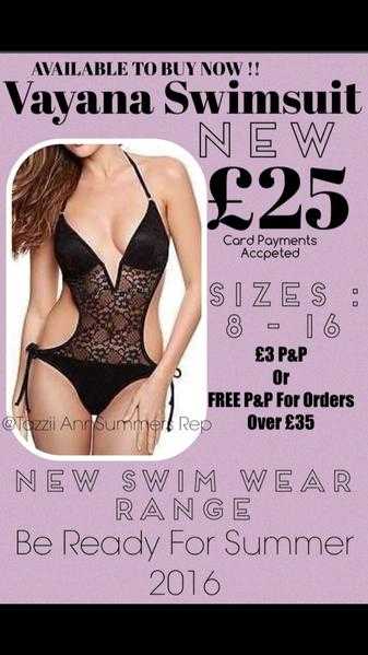 Ann Summers Vayana Swimming Costume.