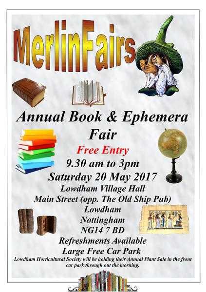 Annual Book amp Ephemera Fair