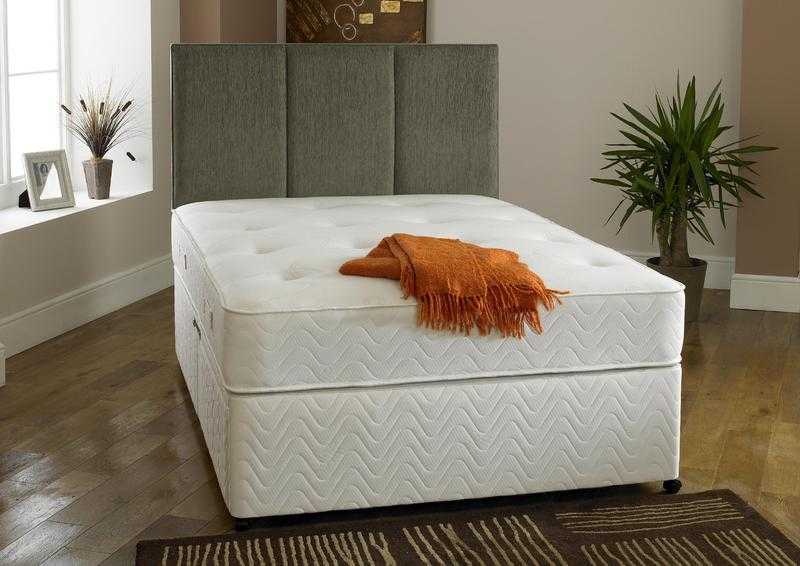 Anthena 4ft6 Double Mattress amp Divan Set from Southern Home Furnishings