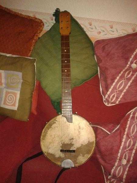 Antique banjo