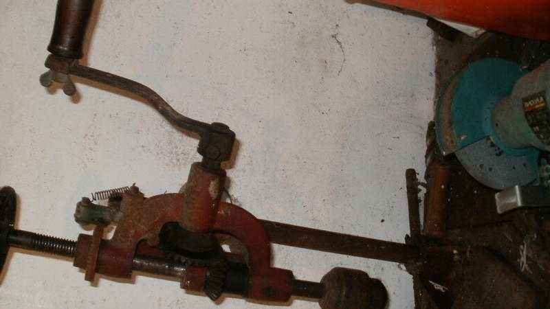 Antique bench drill