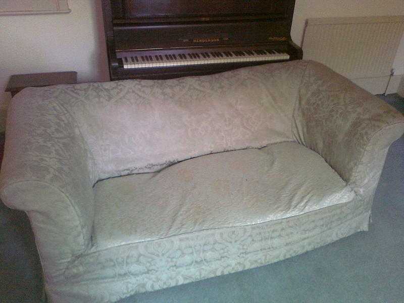 Antique Chesterfield Settee
