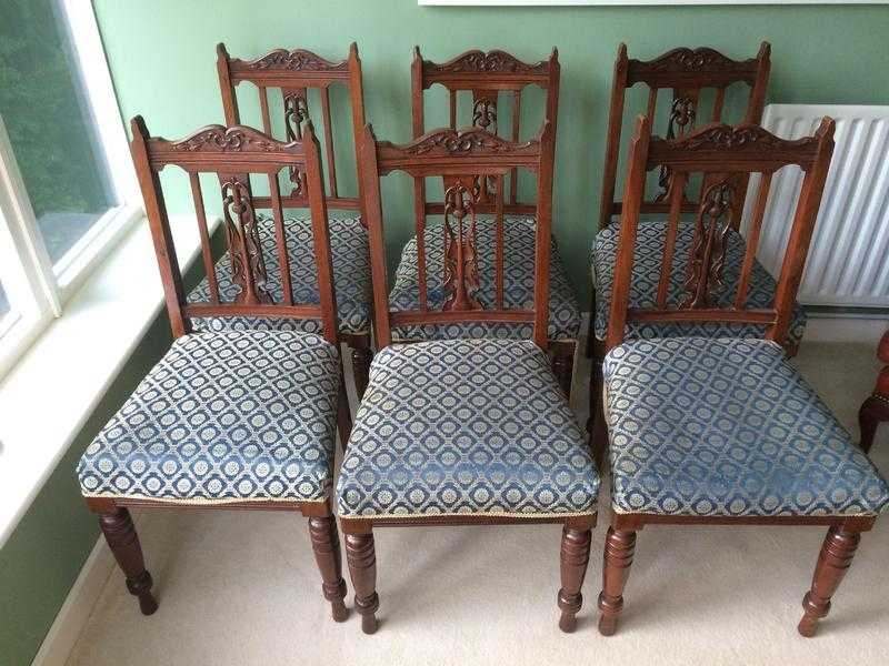 Antique dining chairs