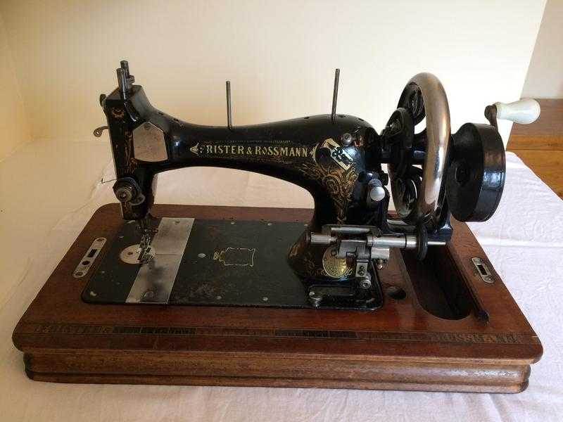 Antique Frister and Rossmann Sewing Machine.