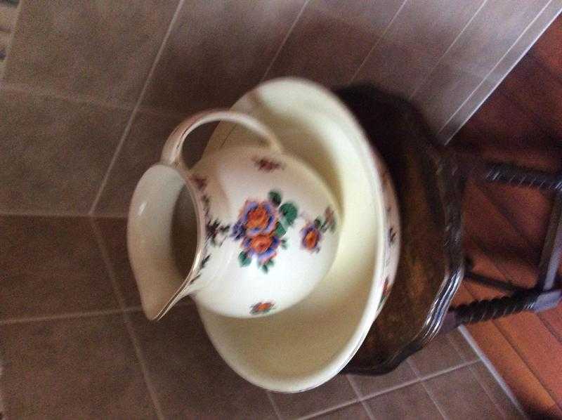 Antique Jug and Bowl