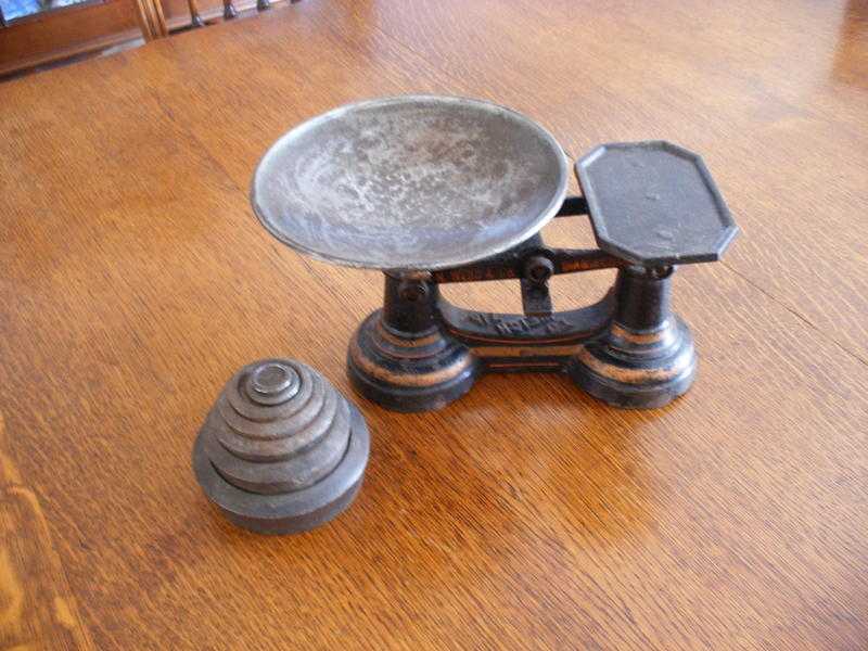 Antique kitchen scales