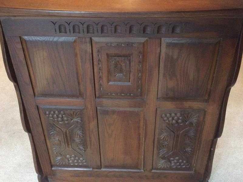 Antique Oak Bar