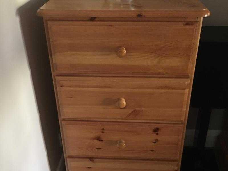 Antique Pine 039Ducal039 DVDCD Storage Drawer Unit