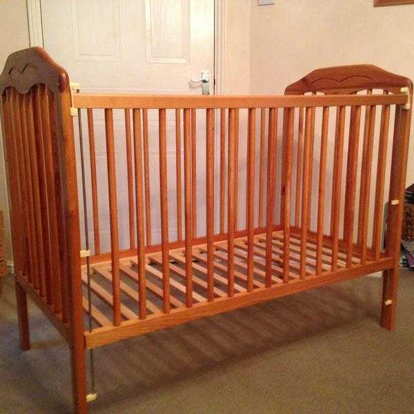 Antique Pine Cosatto Alice Cot