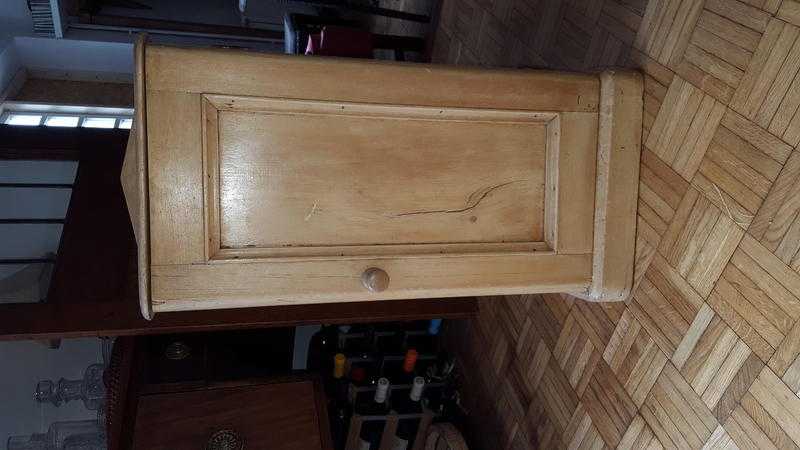 Antique pine pot cupboard