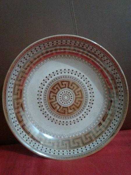 Antique plates original prehistoric of France in 1811 year