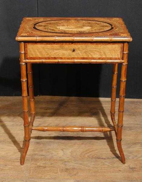 Antique Regency Ladies Work Box Table Brighton Pavillion