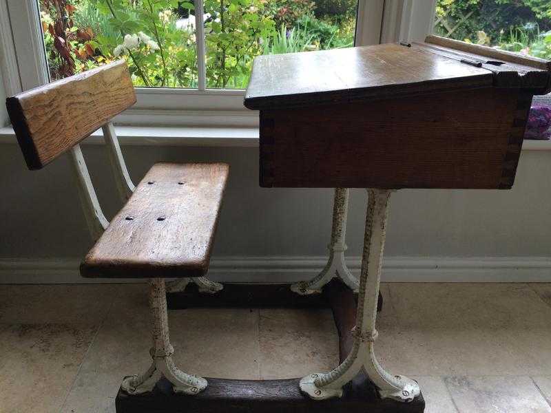 Antique School Desk by Hammer, London