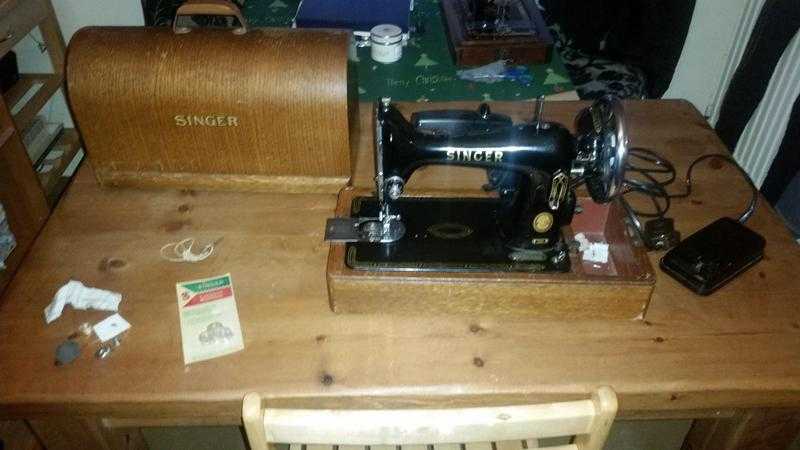 Antique Singer  sewing machine