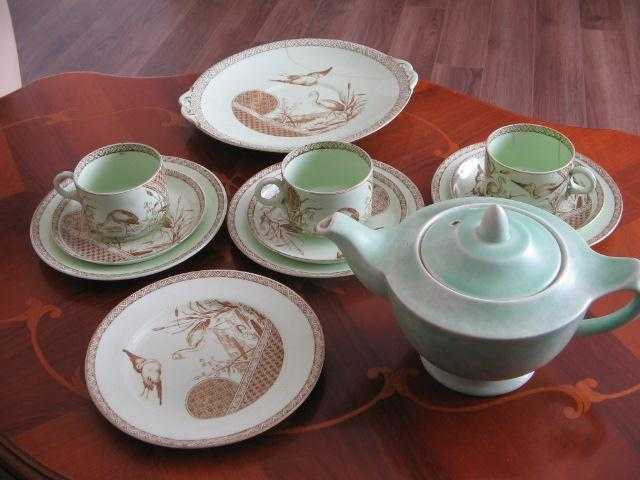 ANTIQUE TEACOFFEE SET