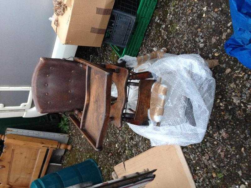 Antique Victorian child high chair