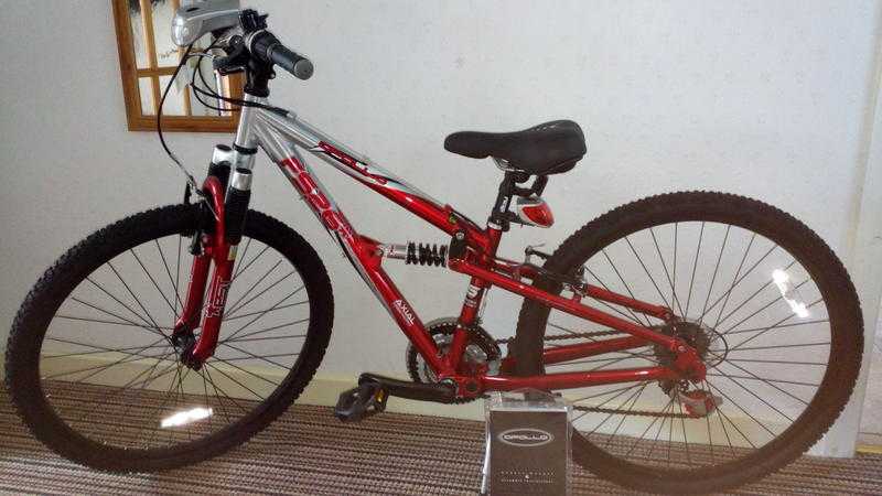 Apollo 26quot metallic red and silver bicycle