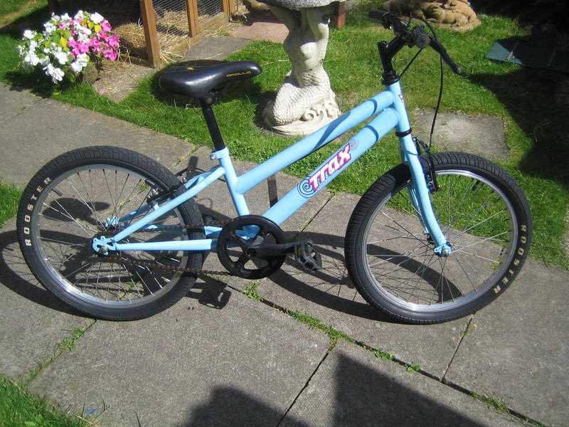 APOLLO TRAX 20quotWHEELS PALE BLUE 2 NEW ROOSTER TYRES AND TUBES  JUST SERVISED