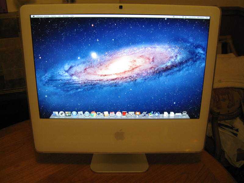 APPLE IMAC 20inch 2.16ghz Core2Duo Late 2006 Lion OSX 10.75 500GB Hard drive 2GB RAM