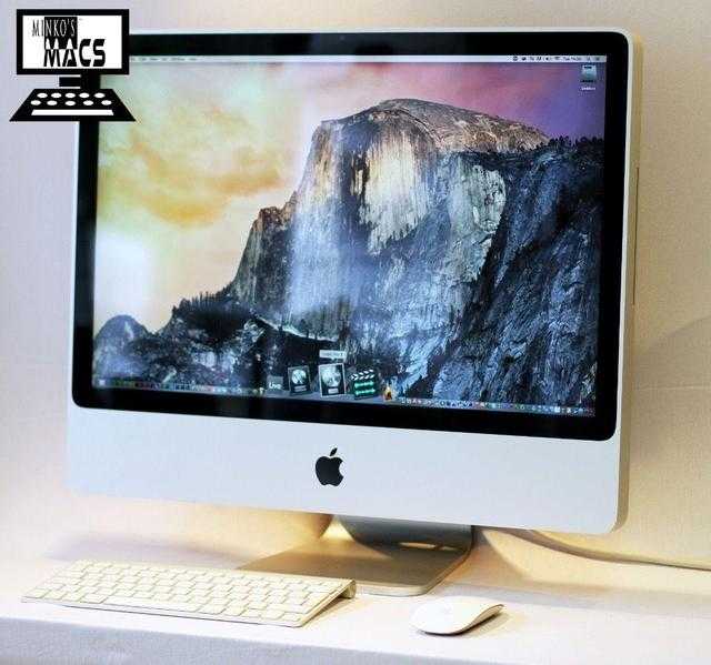 Apple iMac 20quot 2.4Ghz Core 2 Duo 6gb 1TB Logic Pro Microsoft Office Cubase Final Cut Pro Avid 8