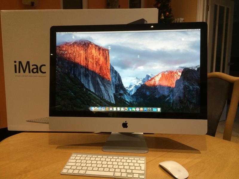 Apple IMAC 27quot (2010) 1Tb 16gb Ram wireless key board amp mouse