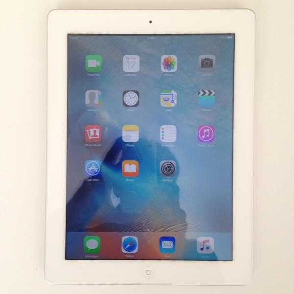 Apple iPad 4, white, 16 gab.