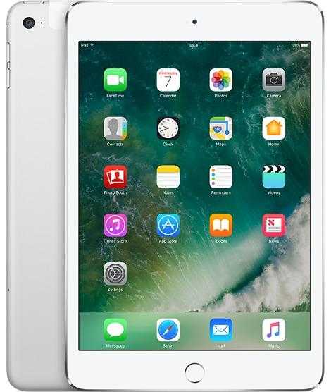 Apple iPad Mini 3 128Gb wifi  4G in silver with Applecare February 2018