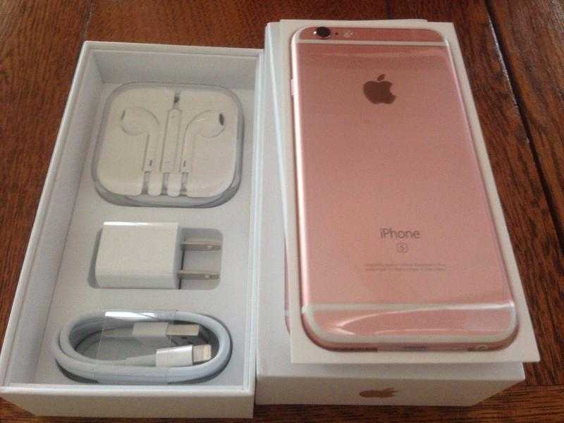 Apple iphon 6s plus 128gb rose gold