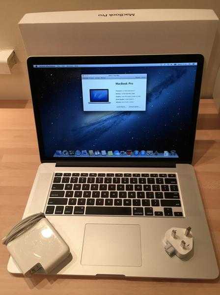 Apple MacBook Pro 15.4quot With Retina 16GB 512GB 2.7GHz Quad Core Intel i7 900