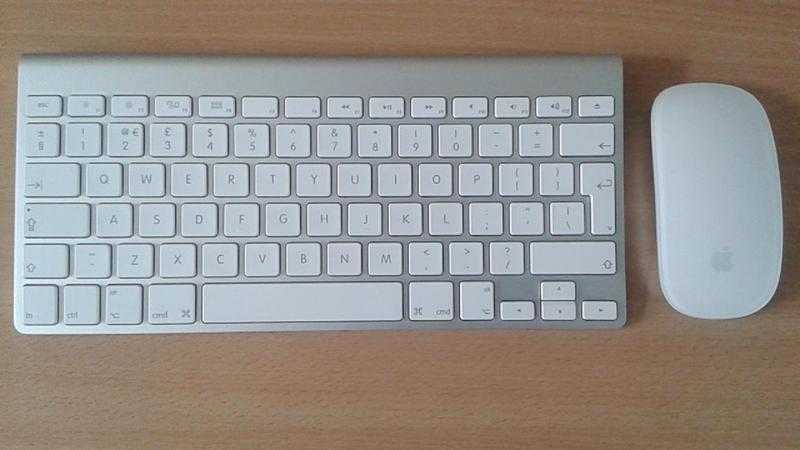 Apple Wireless Keyboard amp Mouse.