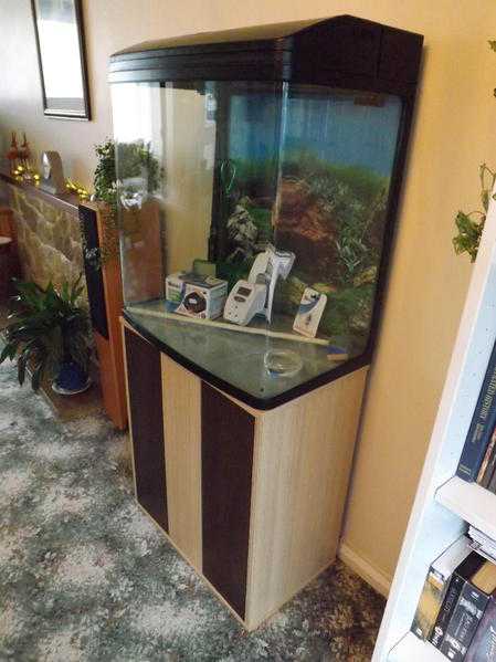 Aqua One 120 Litre Aquarium amp Cabinet.