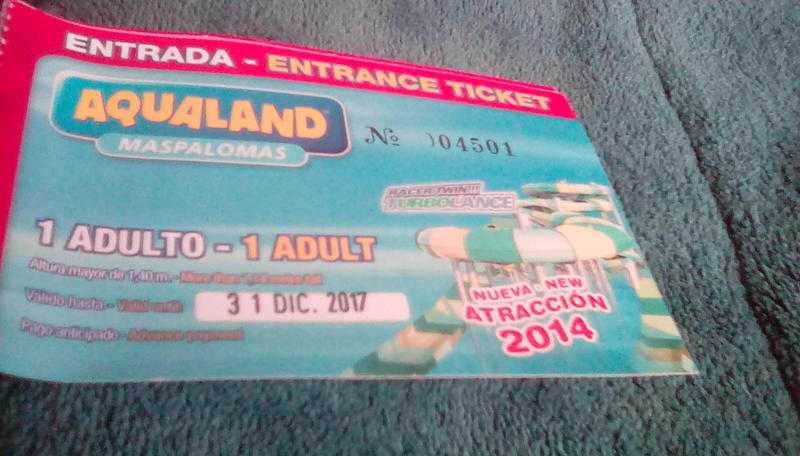 Aqualand ticket Gran Canaria