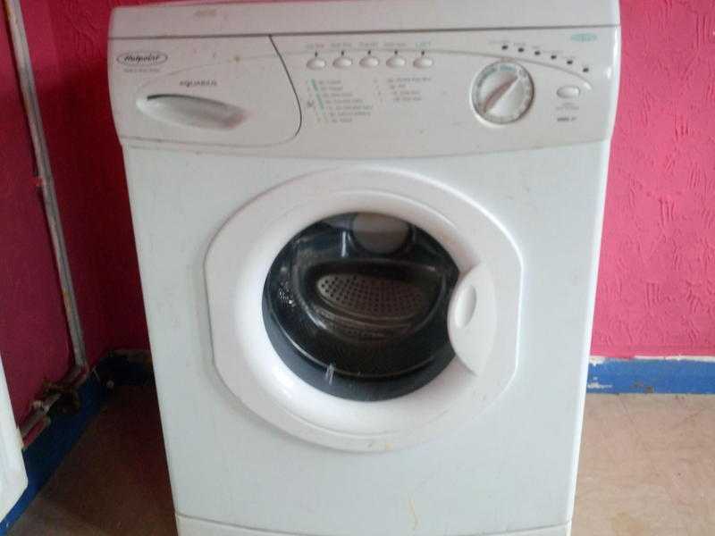 Aquarius hotpoint washing machine