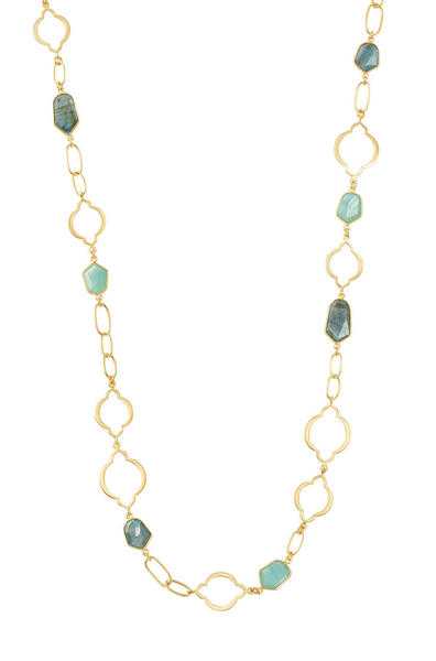 Arabesque Link Necklace - Gold