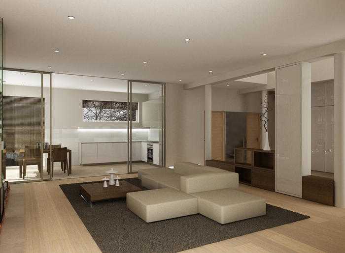 Architectural  interior design and (or) 3D visualization service