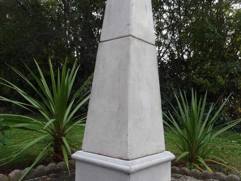 Architectural Marble Egyptian Style Stone Obelisk Garden Water Feature Fountain