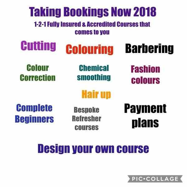 Are you a mum looking to learn something new , how about Hairdressing