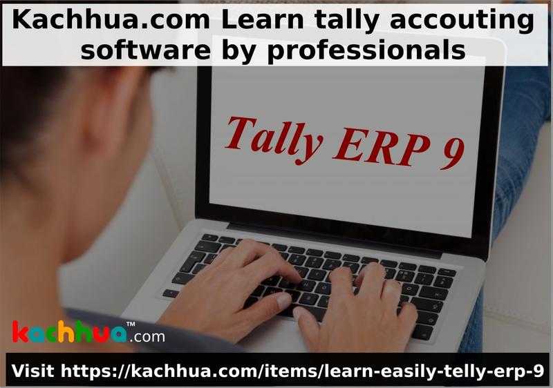 Are you looking for Learning online Tally by tutorial