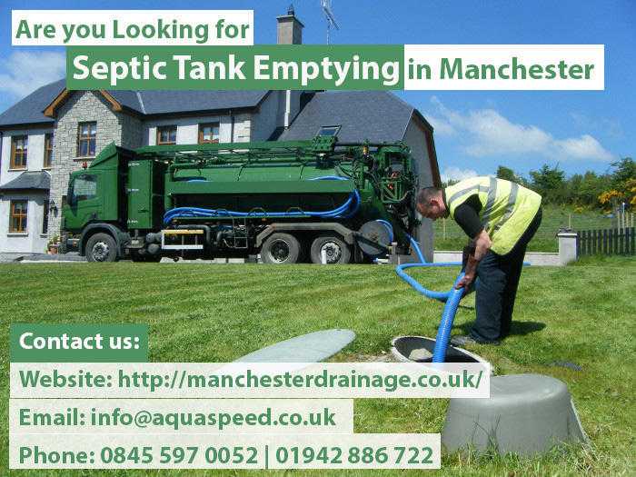 Are you Looking for Septic Tank Emptying in Manchester