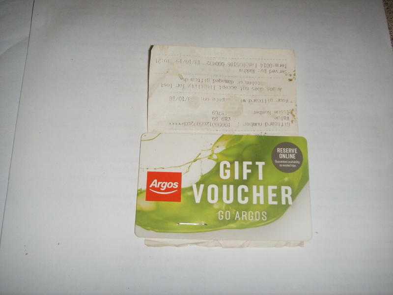 argos voucher 89.99