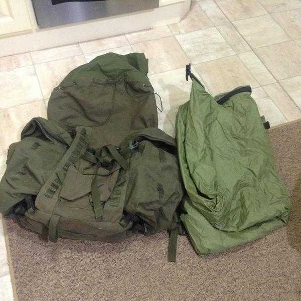 Army rucksack