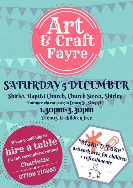 ART amp CRAFT FAYRE