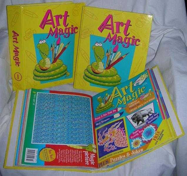 Art Magic - 44 magazine collection in folders