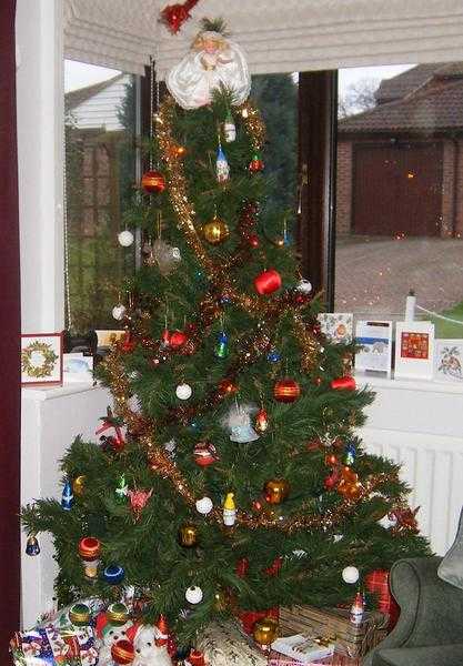 Artificial Xmas tree