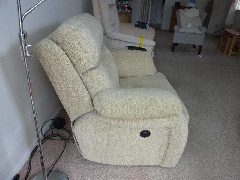 As new electric reclining armchair