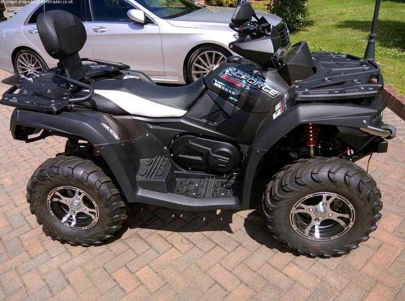 AS NEW Quadzilla CF550 Road Legal 4x4