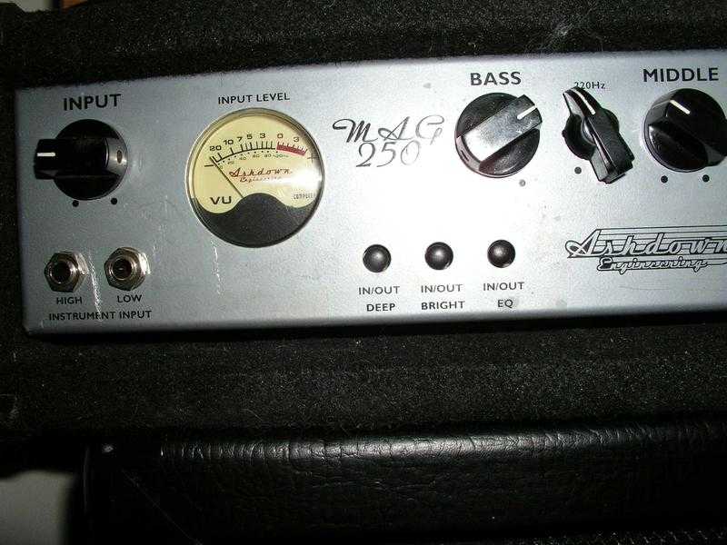 Ashdown Mag 250 Bass Amplifier